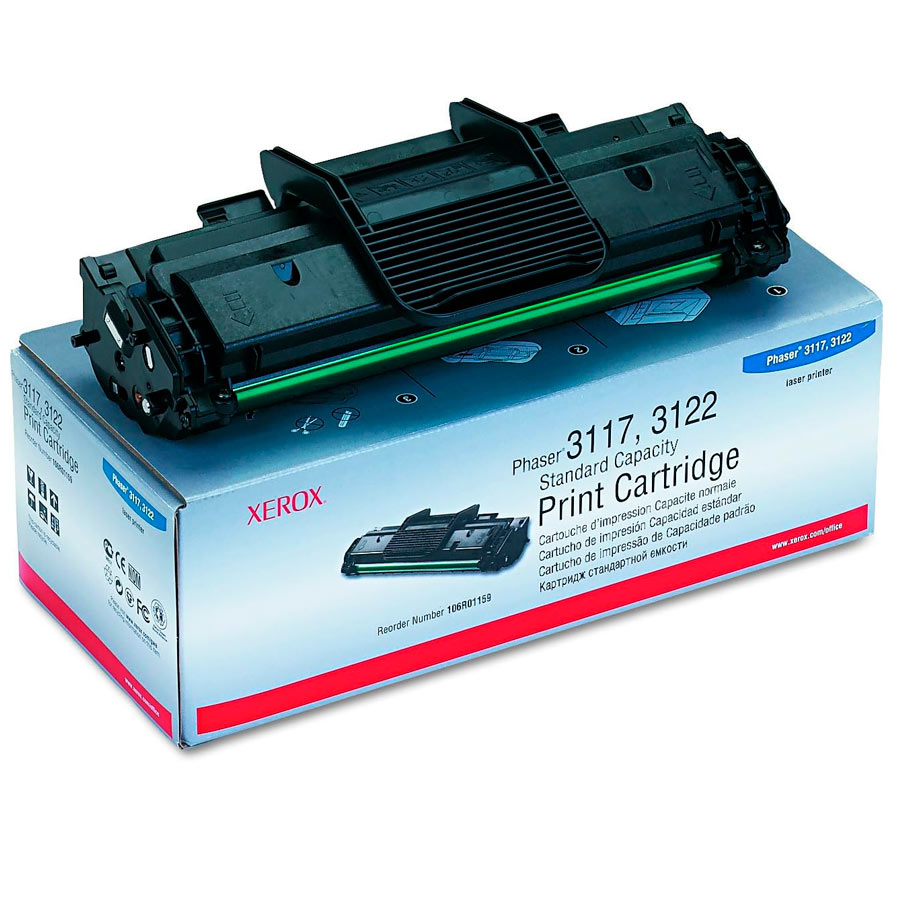 Xerox 106R01159 Картридж Оригинальный для Phaser 3117/3122/3124/3125 черный Black